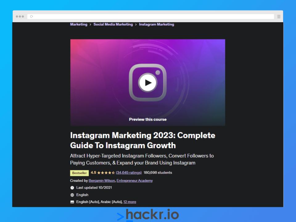 Learn how to grow your brand on Instagram with Instagram Marketing 2023.