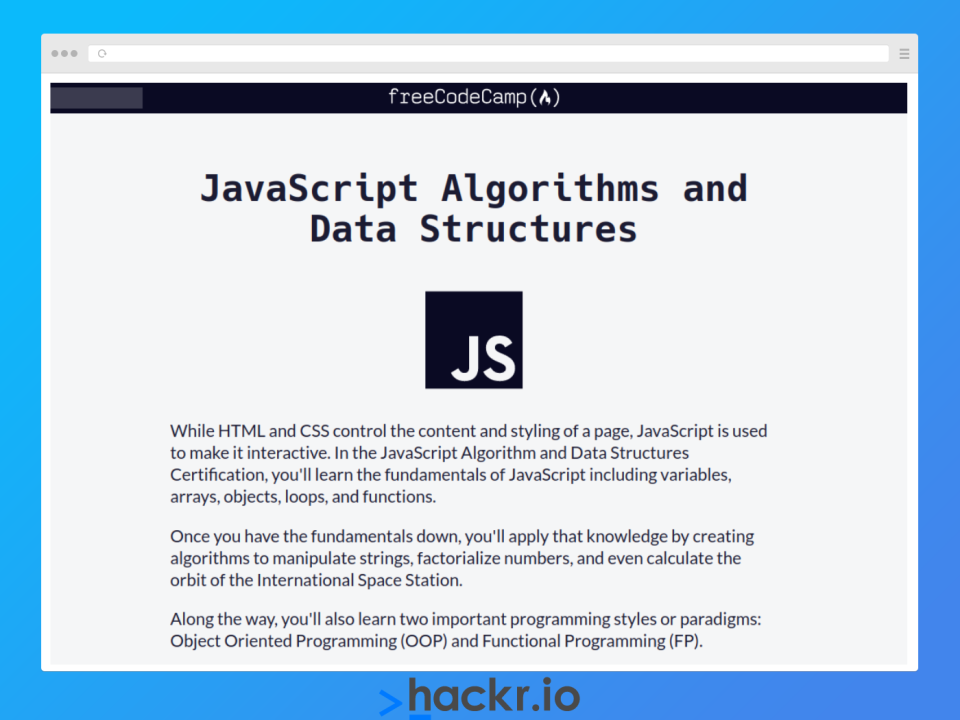 JavaScript and Data Structure