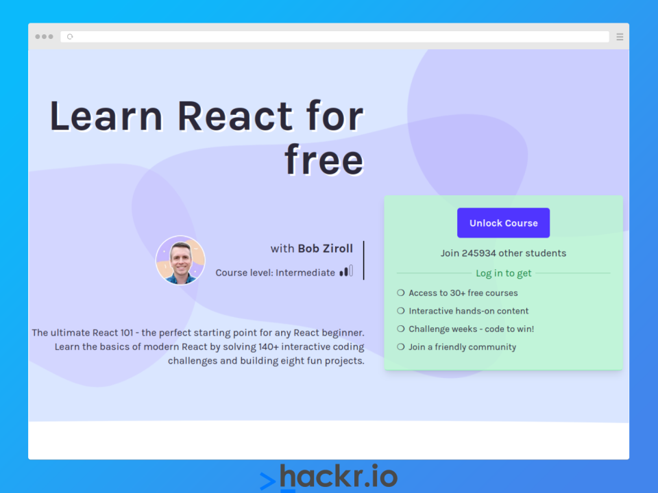 Learn React for Free