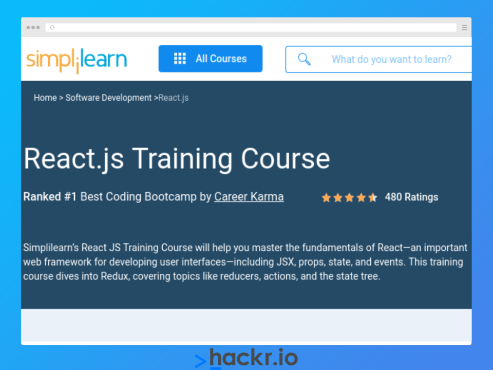 [Simplilearn] React.js Training Course
