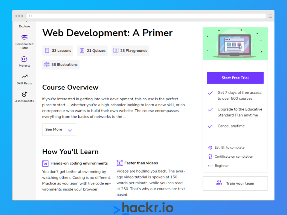 Web Development: A Primer