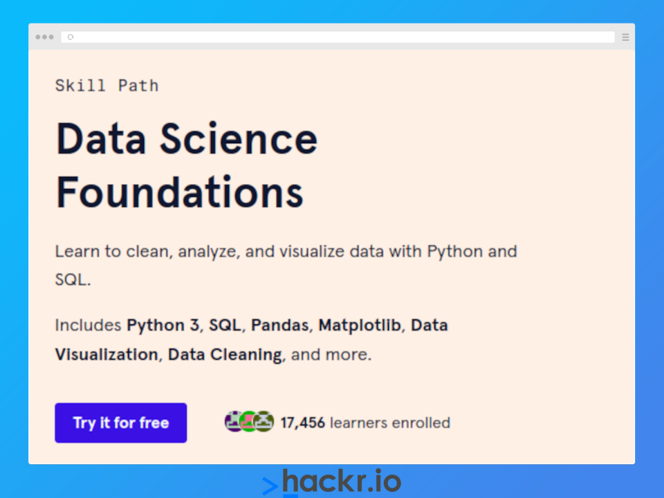 [Codecademy] Data Science Foundations