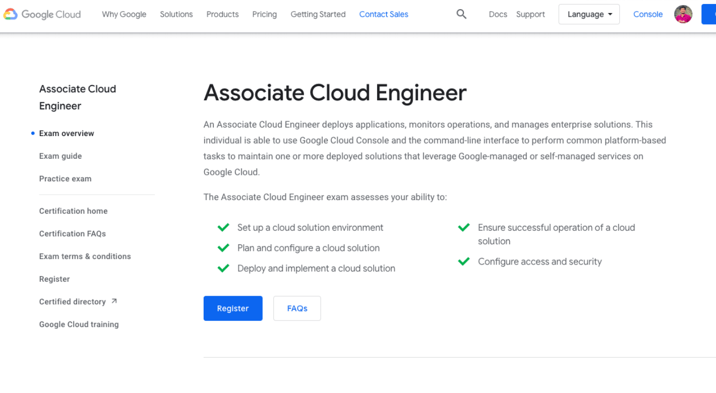 Associate Cloud Engineer